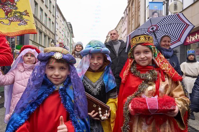 Na zdjęciu Orszak Trzech Króli we Wrocławiu z 2023 roku