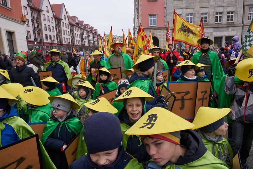 Na zdjęciu Orszak Trzech Króli we Wrocławiu z 2023 roku