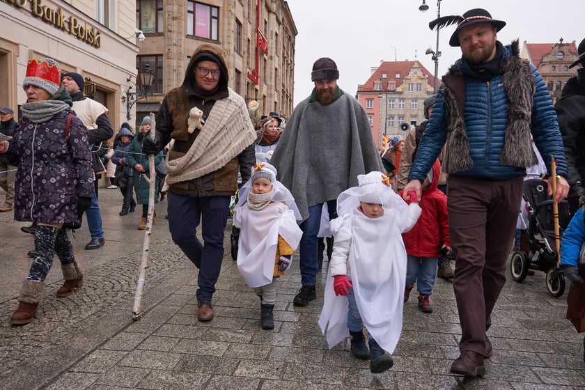 Na zdjęciu Orszak Trzech Króli we Wrocławiu z 2023 roku