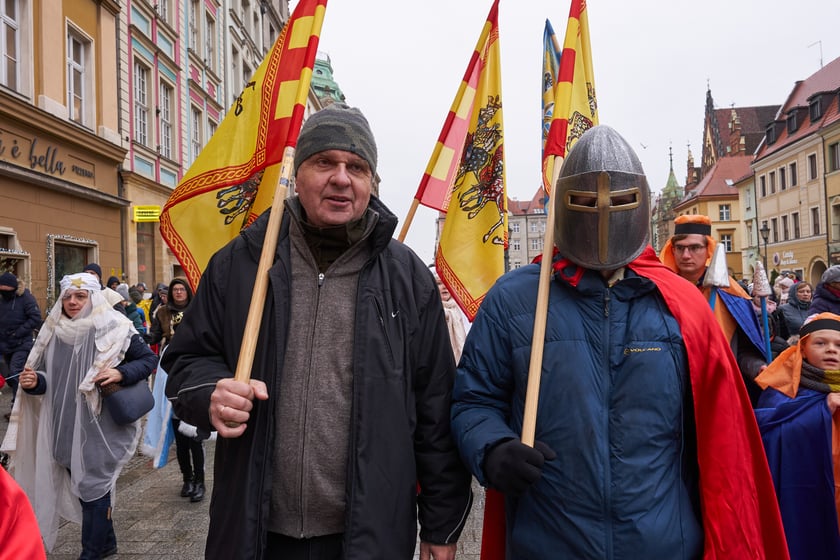 Na zdjęciu Orszak Trzech Króli we Wrocławiu z 2023 roku