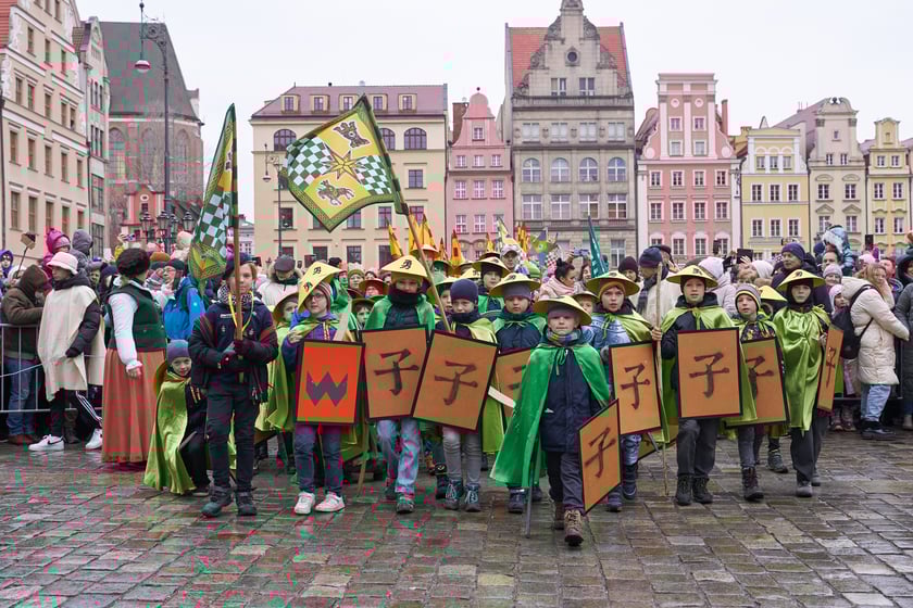 Na zdjęciu Orszak Trzech Króli we Wrocławiu z 2023 roku