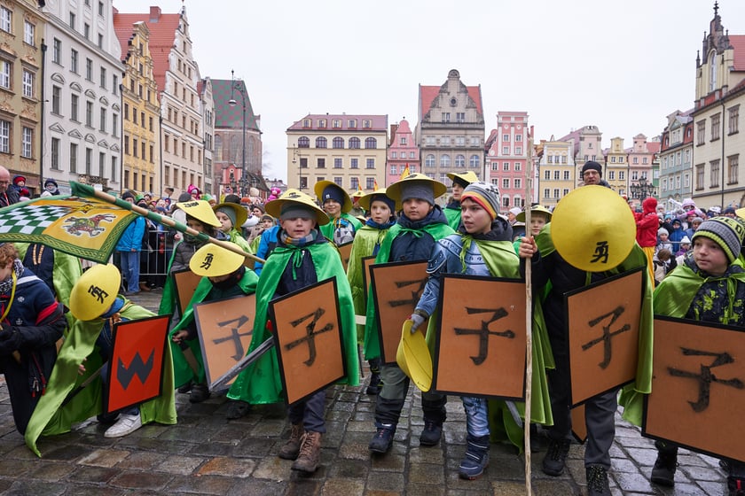 Na zdjęciu Orszak Trzech Króli we Wrocławiu z 2023 roku
