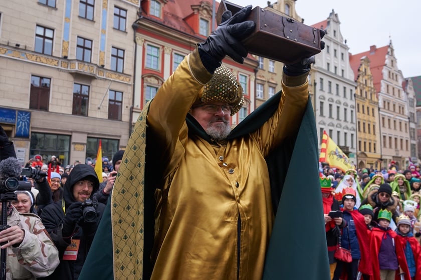 Na zdjęciu Orszak Trzech Króli we Wrocławiu z 2023 roku