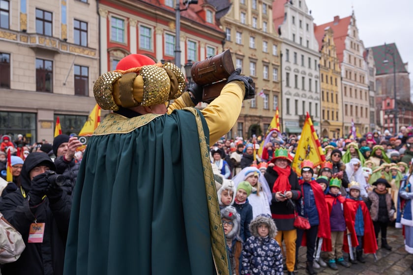 Na zdjęciu Orszak Trzech Króli we Wrocławiu z 2023 roku