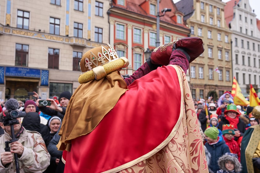 Na zdjęciu Orszak Trzech Króli we Wrocławiu z 2023 roku