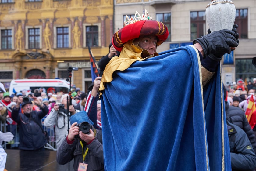 Na zdjęciu Orszak Trzech Króli we Wrocławiu z 2023 roku
