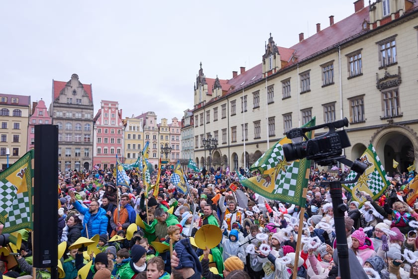 Na zdjęciu Orszak Trzech Króli we Wrocławiu z 2023 roku