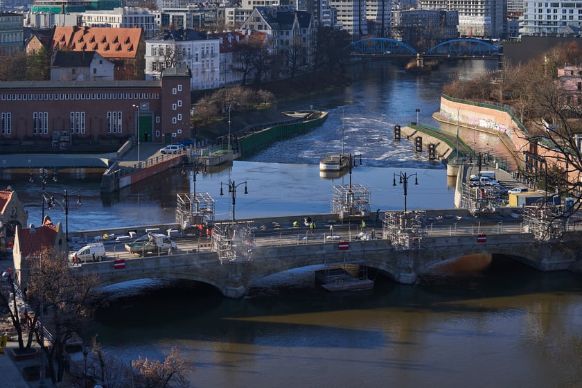Widok na Wrocław z Wieży Matematycznej