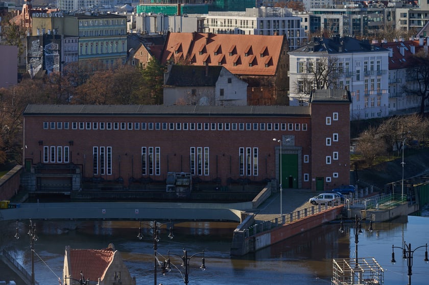 Widok na Wrocław z Wieży Matematycznej