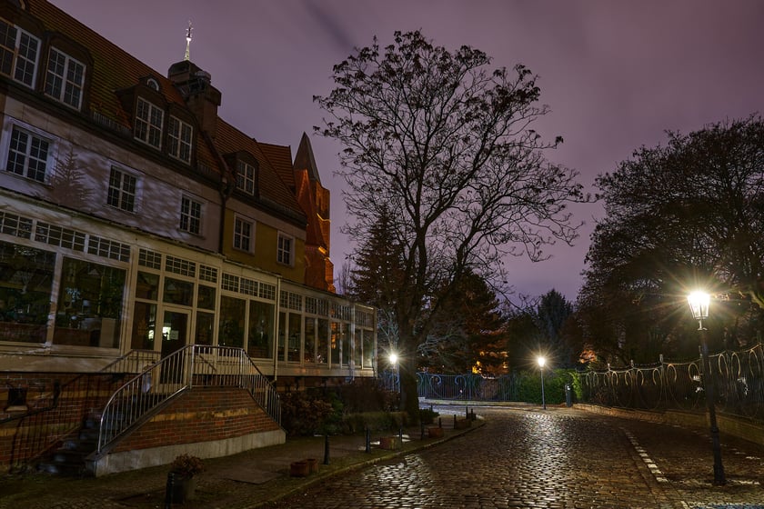 Ostrów Tumski we Wrocławiu - po zmroku - wygląda magicznie...