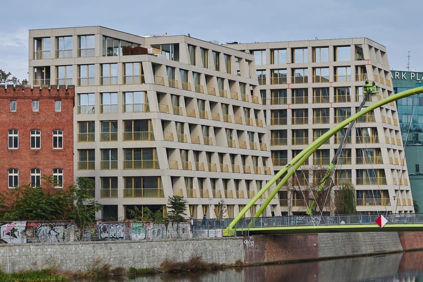 Nowe budynki mieszkalne przy Drobnera we Wrocławiu