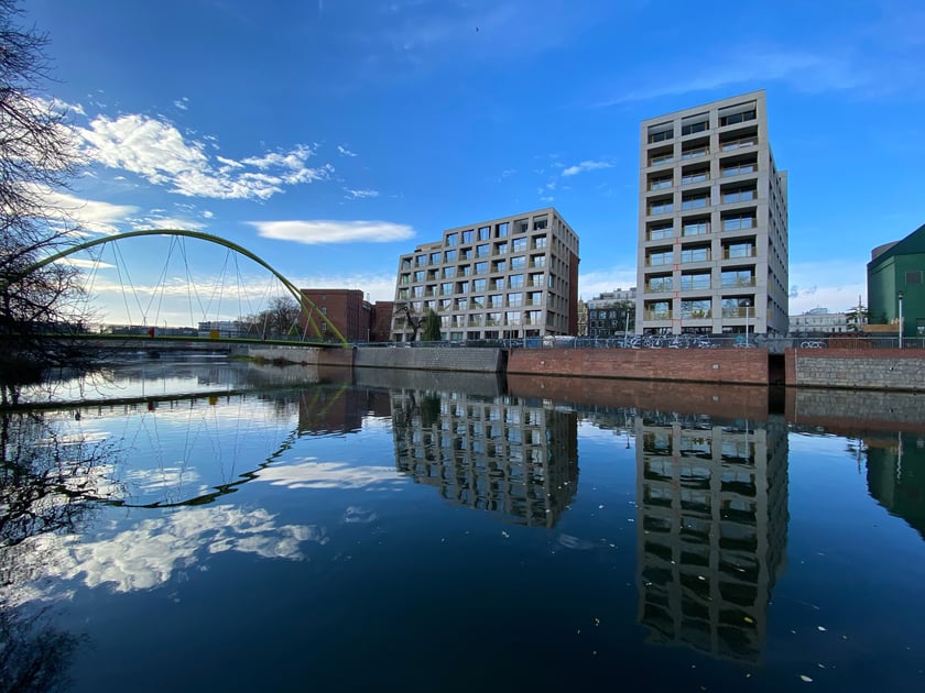 Nowe budynki mieszkalne przy Drobnera we Wrocławiu