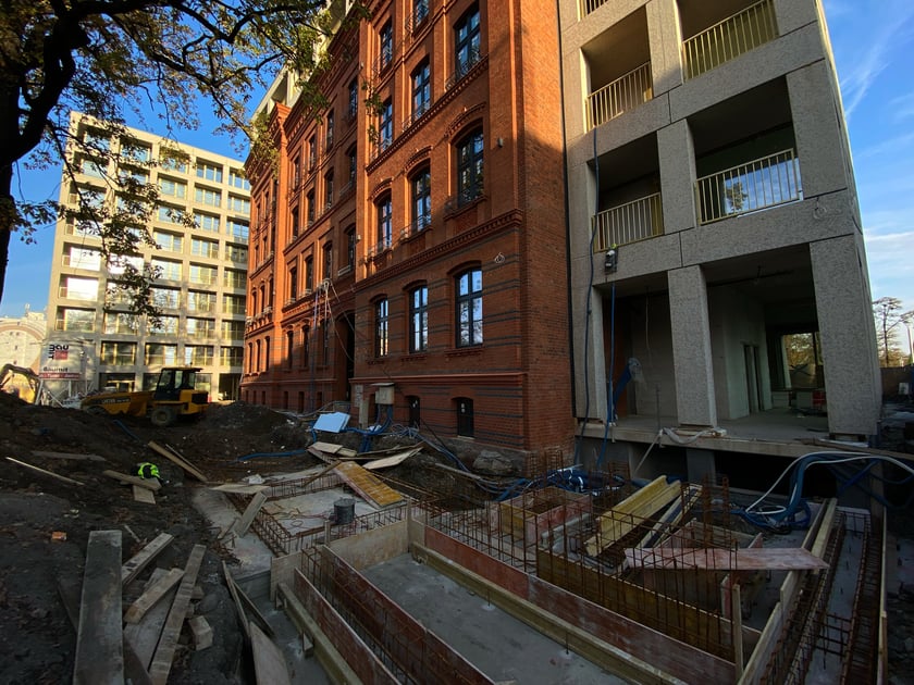 Nowe budynki mieszkalne przy Drobnera we Wrocławiu