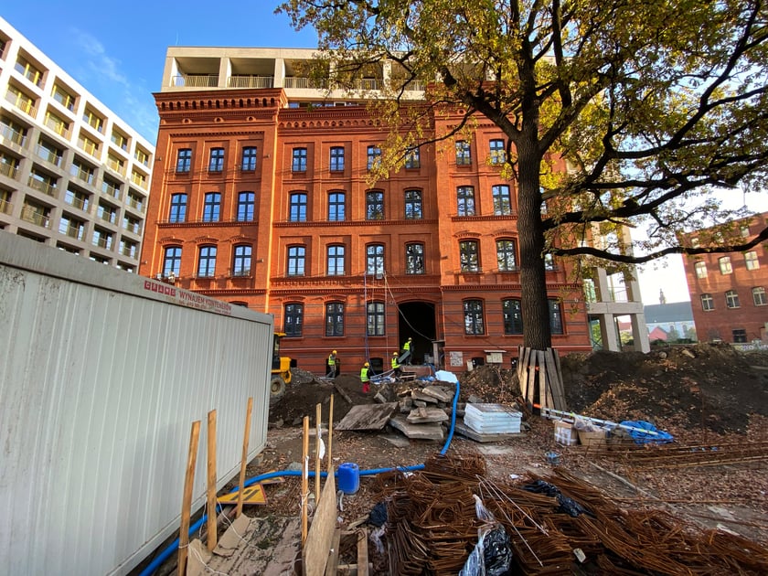 Nowe budynki mieszkalne przy Drobnera we Wrocławiu