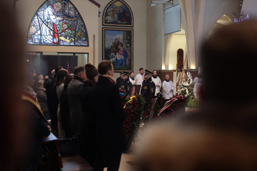 Zdjęcia z uroczystości pogrzebowych Krzysztofa Balawejdera