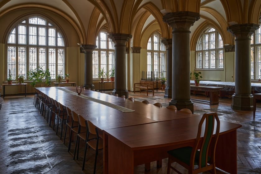 Budynek dawnej Biblioteki Uniwersyteckiej przy ul. Szajnochy we Wrocławiu