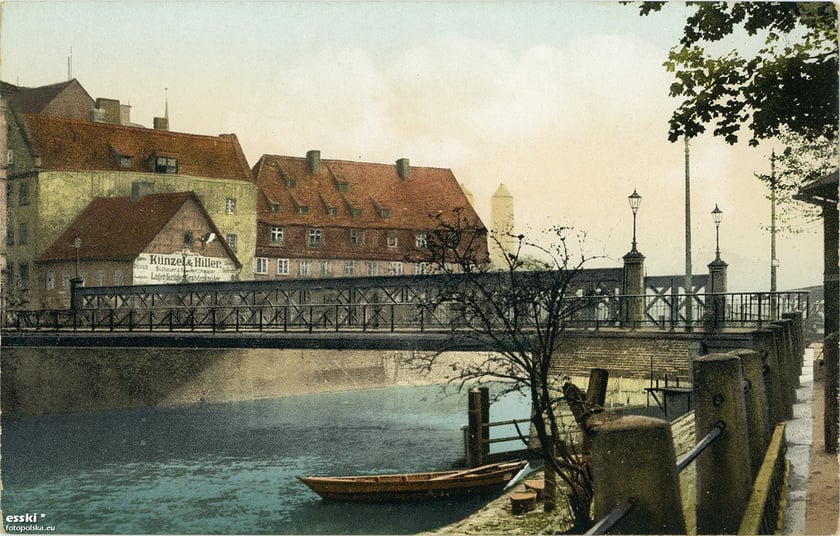 Most Piaskowy i okolice, Lata 1900 - 1908