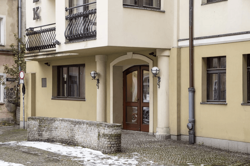 Wnętrze dawnego hotelu Zaułek