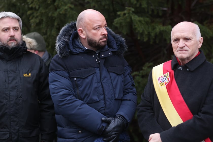 Pogrzeb Andrzeja Puzio, Cmentarz Grabiszyński we Wrocławiu, 03.02.2023