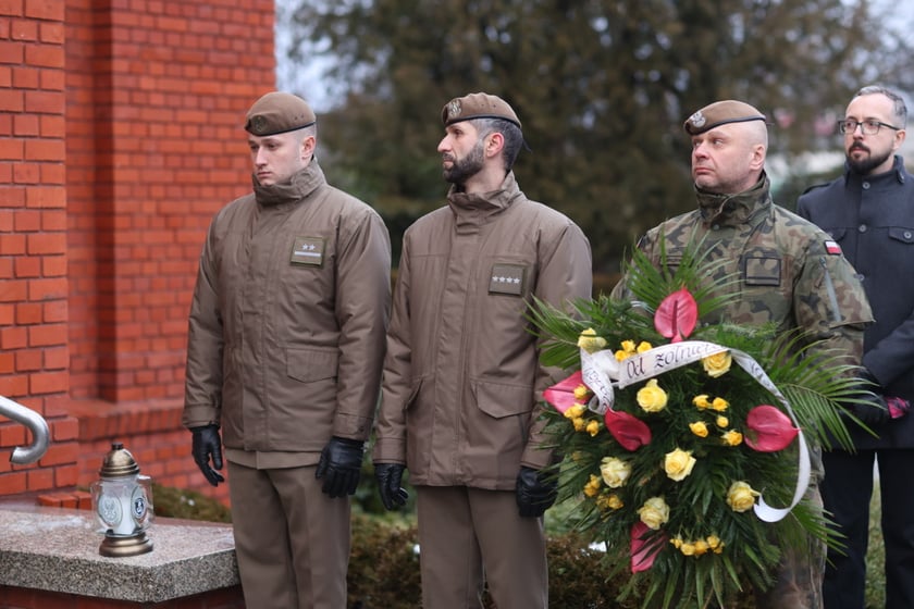 Pogrzeb Andrzeja Puzio, Cmentarz Grabiszyński we Wrocławiu, 03.02.2023