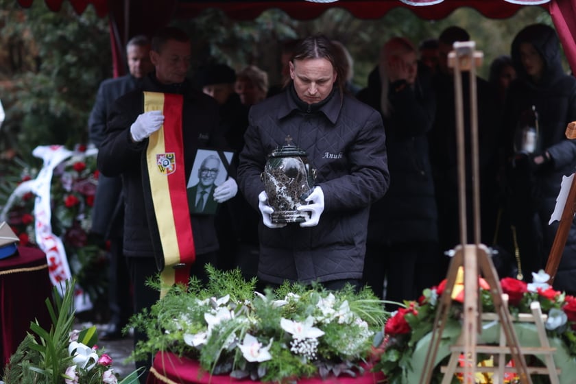 Pogrzeb Andrzeja Puzio, Cmentarz Grabiszyński we Wrocławiu, 03.02.2023
