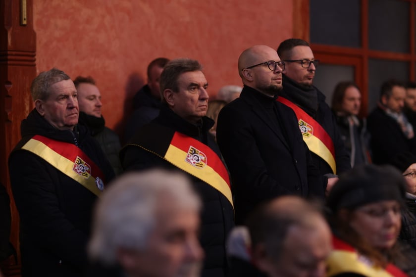 Pogrzeb Andrzeja Puzio, Cmentarz Grabiszyński we Wrocławiu, 03.02.2023