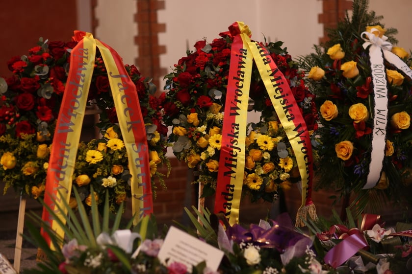 Pogrzeb Andrzeja Puzio, Cmentarz Grabiszyński we Wrocławiu, 03.02.2023