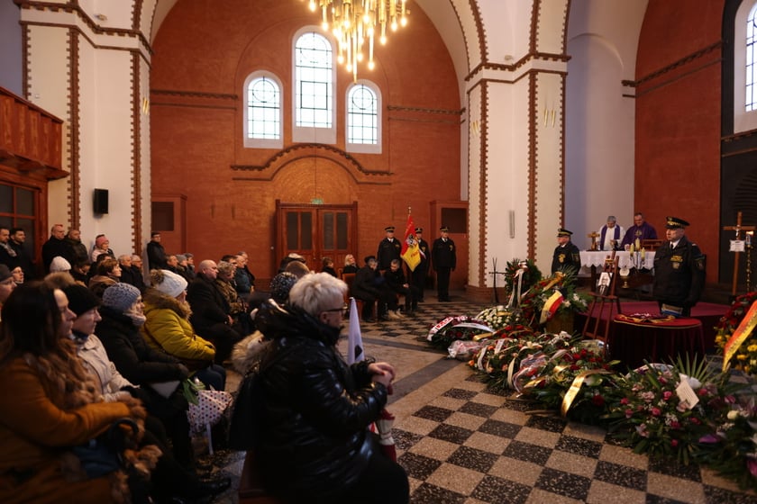 Pogrzeb Andrzeja Puzio, Cmentarz Grabiszyński we Wrocławiu, 03.02.2023