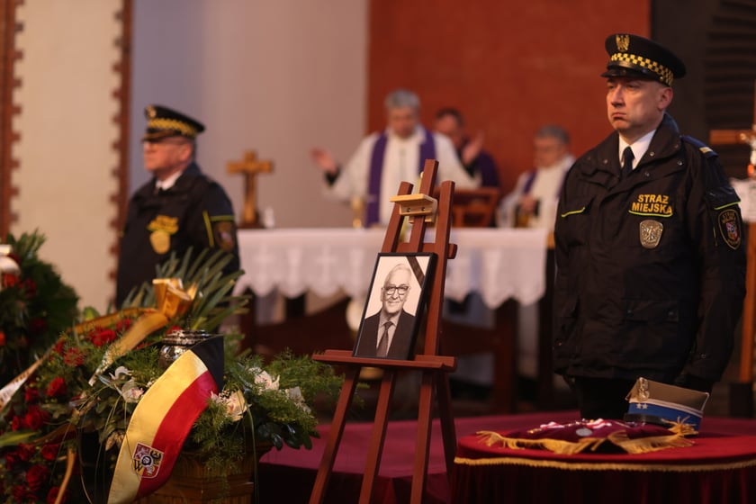 Pogrzeb Andrzeja Puzio, Cmentarz Grabiszyński we Wrocławiu, 03.02.2023