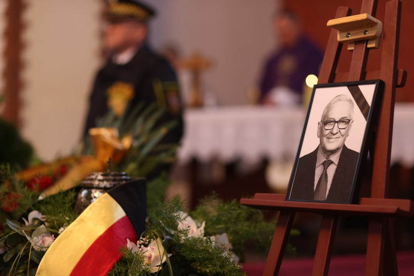 Pogrzeb Andrzeja Puzio, Cmentarz Grabiszyński we Wrocławiu, 03.02.2023