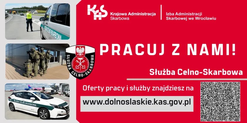 Kto może zostać funkcjonariuszem KAS

posiada wykształcenie co najmniej średnie lub średnie branżowe,
cieszy się nieposzlakowaną opinią,
