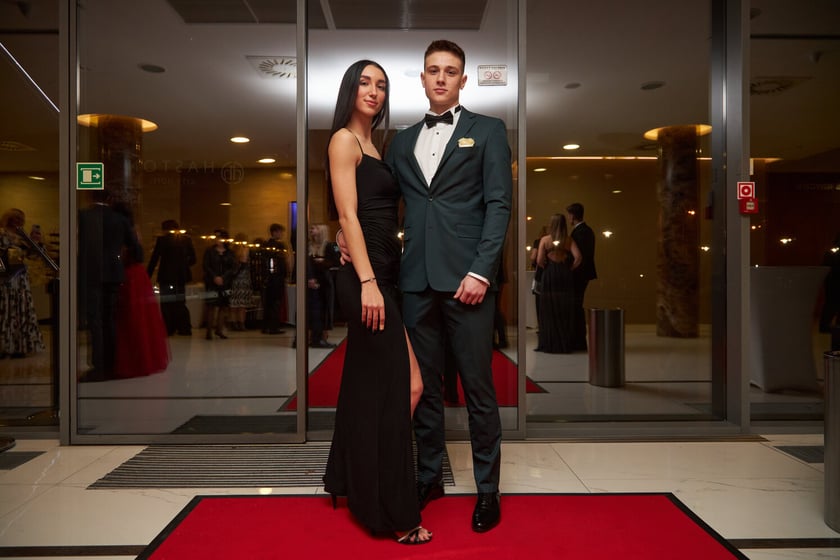 Na zdjęciu bal studni&oacute;wkowy IV LO 11.02.2023 r.