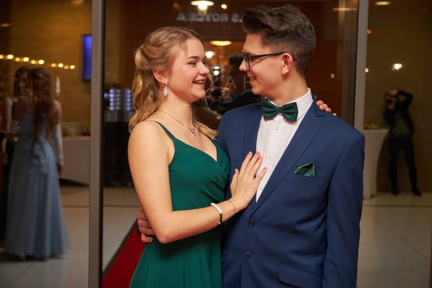Na zdjęciu bal studni&oacute;wkowy IV LO 11.02.2023 r.