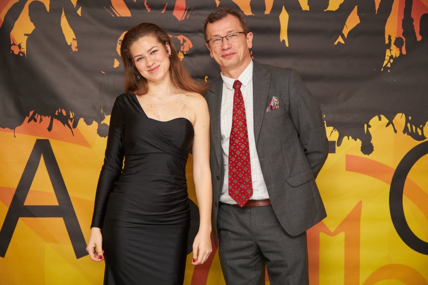 Na zdjęciu bal studni&oacute;wkowy IV LO 11.02.2023 r.