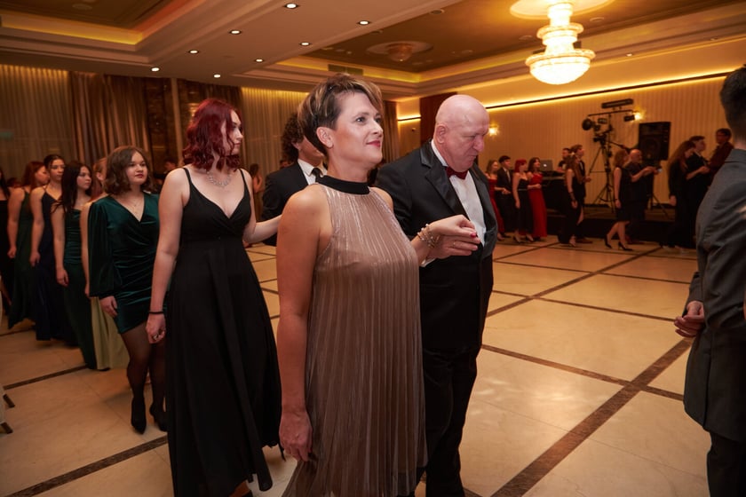 Na zdjęciu bal studni&oacute;wkowy IV LO 11.02.2023 r.