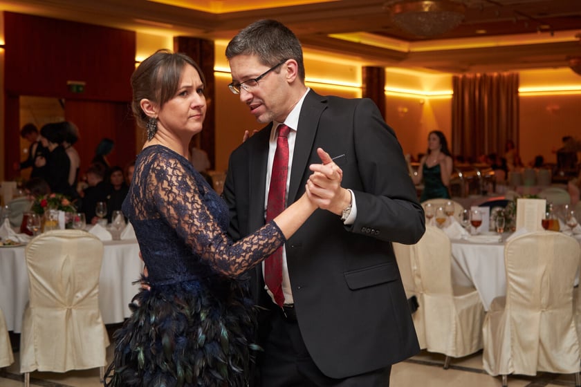 Na zdjęciu bal studni&oacute;wkowy IV LO 11.02.2023 r.