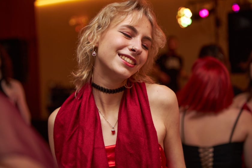 Na zdjęciu bal studni&oacute;wkowy IV LO 11.02.2023 r.