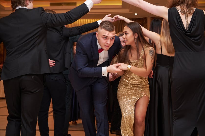 Na zdjęciu bal studni&oacute;wkowy IV LO 11.02.2023 r.