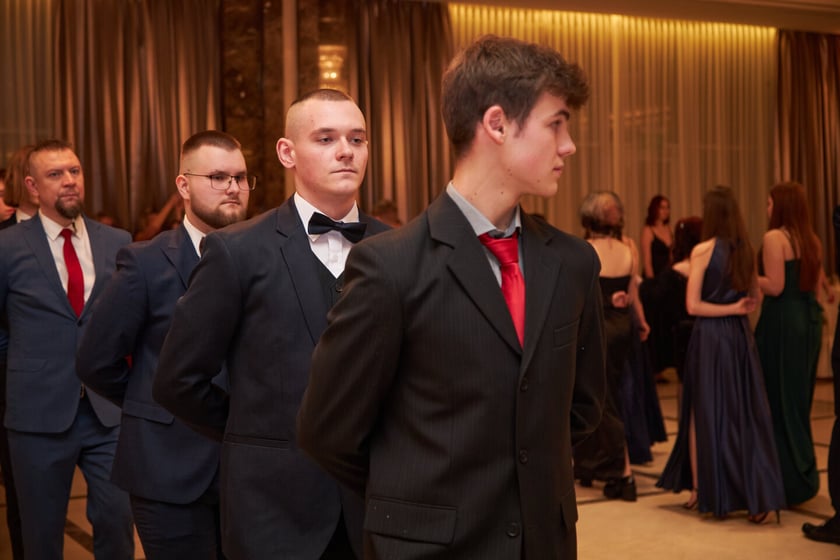 Na zdjęciu bal studni&oacute;wkowy IV LO 11.02.2023 r.