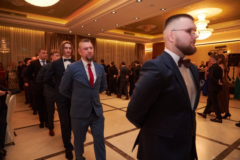 Na zdjęciu bal studni&oacute;wkowy IV LO 11.02.2023 r.