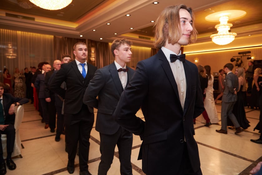 Na zdjęciu bal studni&oacute;wkowy IV LO 11.02.2023 r.