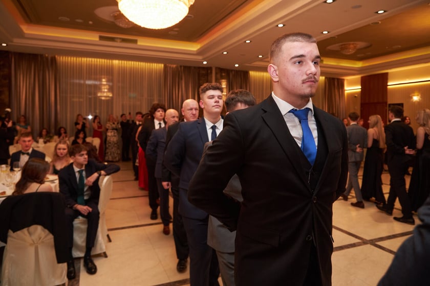 Na zdjęciu bal studni&oacute;wkowy IV LO 11.02.2023 r.