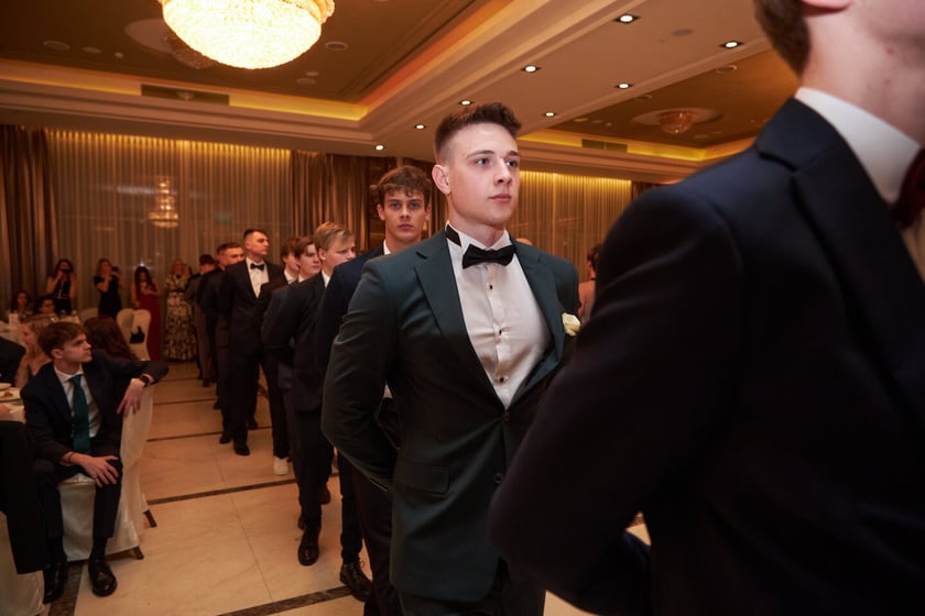 Na zdjęciu bal studni&oacute;wkowy IV LO 11.02.2023 r.