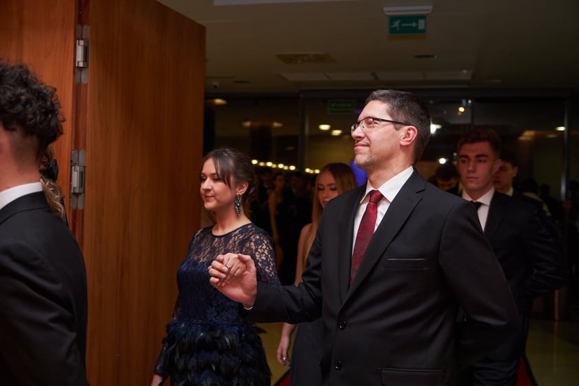 Na zdjęciu bal studni&oacute;wkowy IV LO 11.02.2023 r.