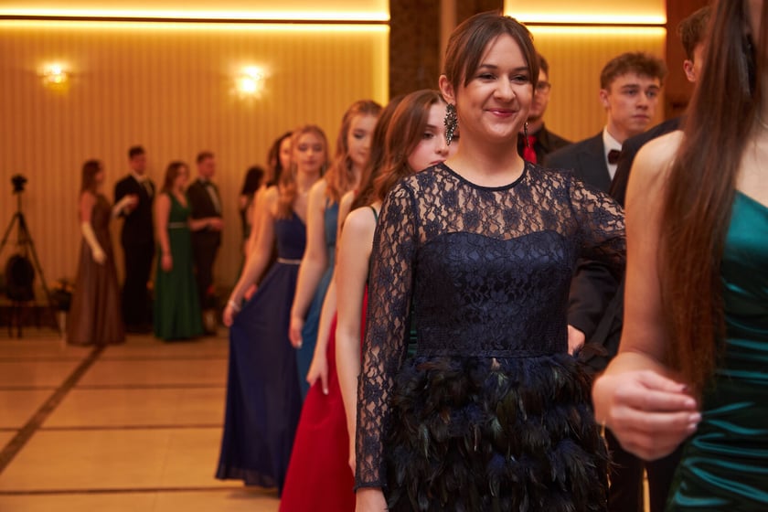 Na zdjęciu bal studni&oacute;wkowy IV LO 11.02.2023 r.