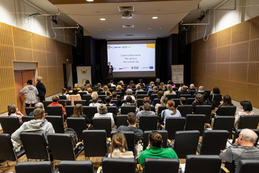 Na zdjęci: warsztaty ,,Jak poskromić cyberprzemoc''