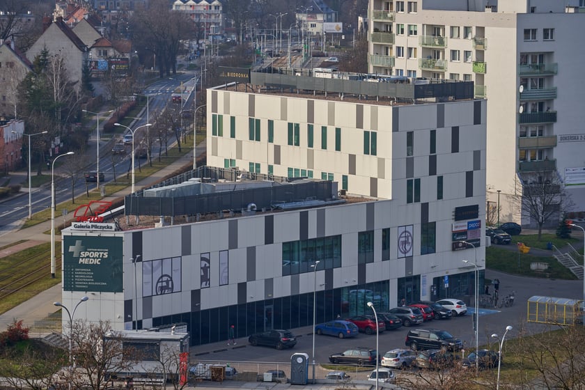 Osiedle Kozanów z lotu ptaka