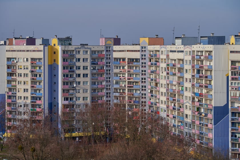 Osiedle Kozanów z lotu ptaka