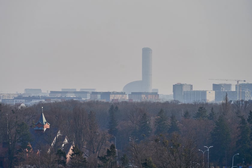 Osiedle Kozanów z lotu ptaka
