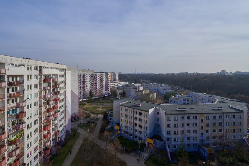 Osiedle Kozanów z lotu ptaka